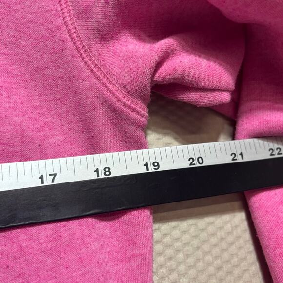 Victoria’s Secret PINK Half Zip Pullover Pocket Sweatshirt Pink Dog Logo XS - Picture 7 of 9